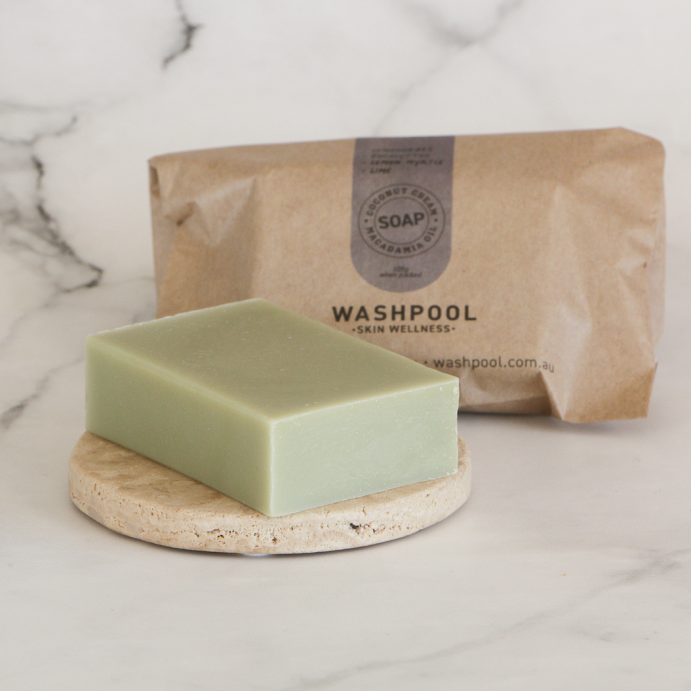 Lemongrass, Lime & Lemon Myrtle Coconut Cream Soap (C3)