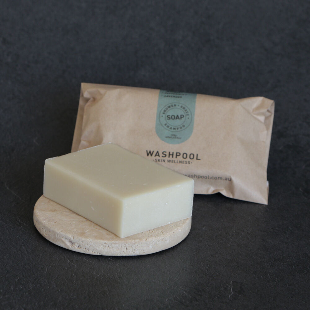 Lemon Scented Eucalyptus & Mint Shower, Shave & Shampoo Soap