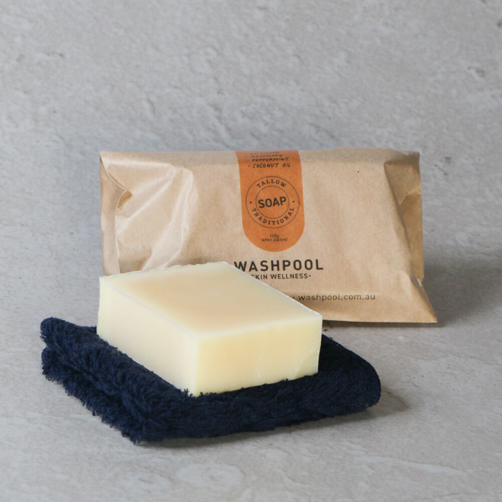Lavender, Rosemary & Peppermint Pastured Tallow Soap