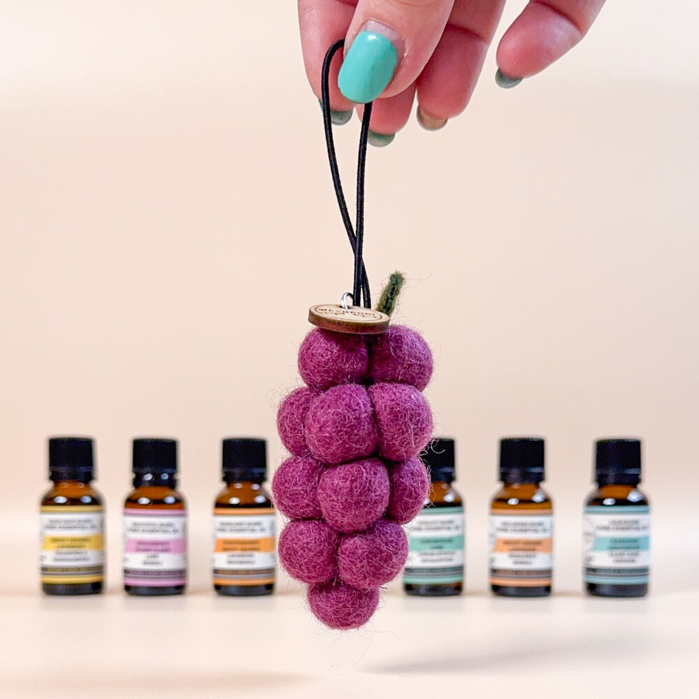 Felt Grape Car Diffuser | Bundle | Sangiovese