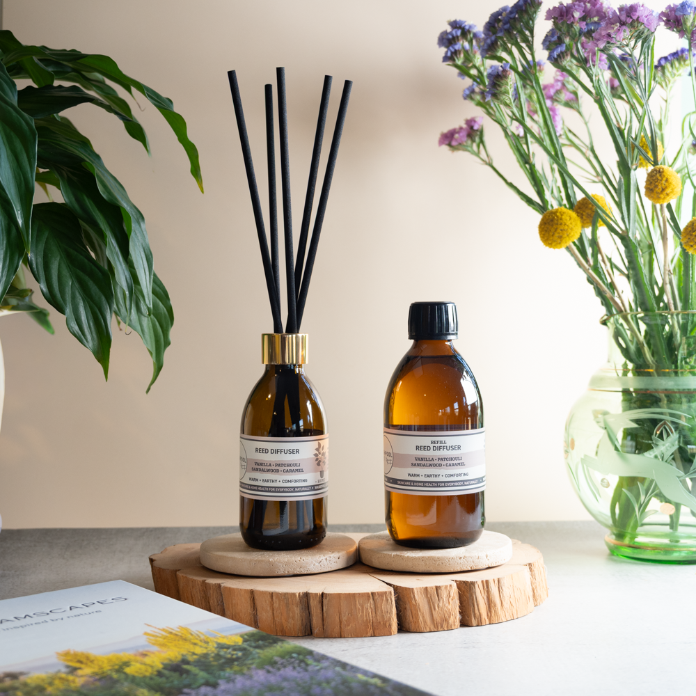 Reed Diffuser | Vanilla · Patchouli · Sandalwood · Caramel