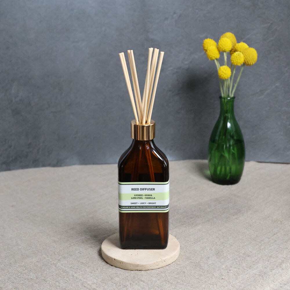 Lychee · Guava · Lime Peel · Vanilla Reed Diffuser Refill