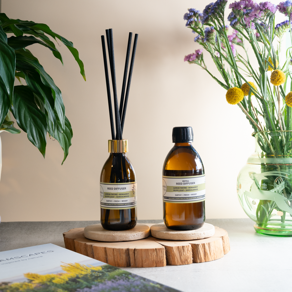 Reed Diffuser | Lemon Thyme · Bergamot · Olive Leaf · Sandalwood