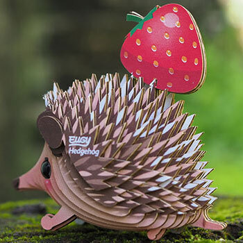 Eugy 026 Hedgehog Cardboard Kit