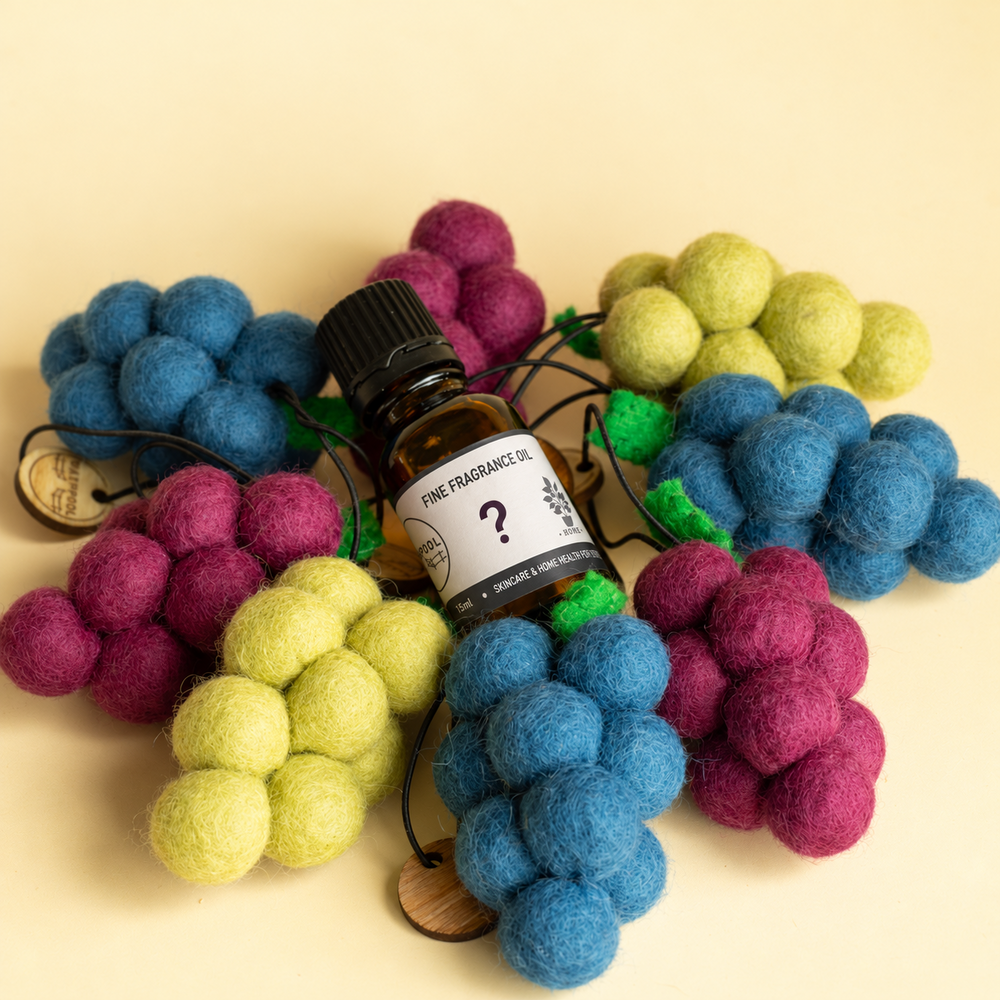 Mini Grape Lucky Dip | Felt Diffuser & Fragrance Oil