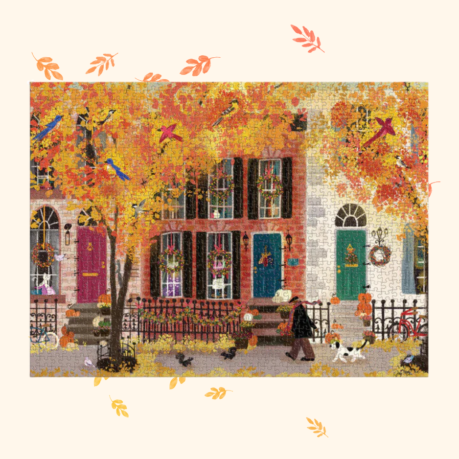 Puzzle | Autumn in the Neighbourhood | 1000 Piece
