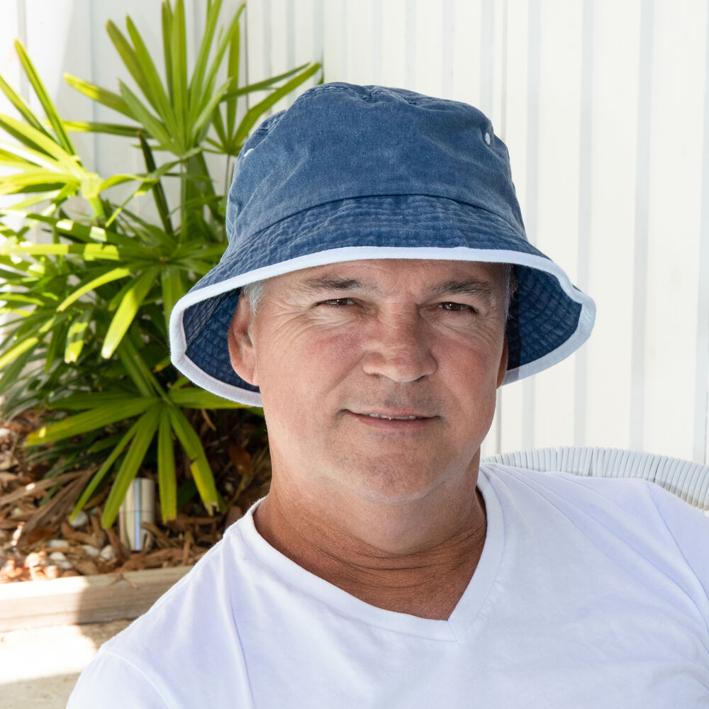 Sundaise | Jason Bucket Hat | Blue-Wash