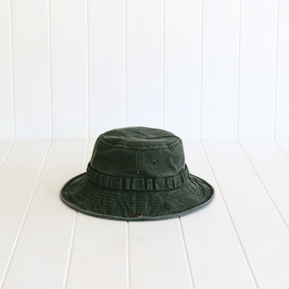 Sundaise | Mal Bucket Hat | Olive-Wash