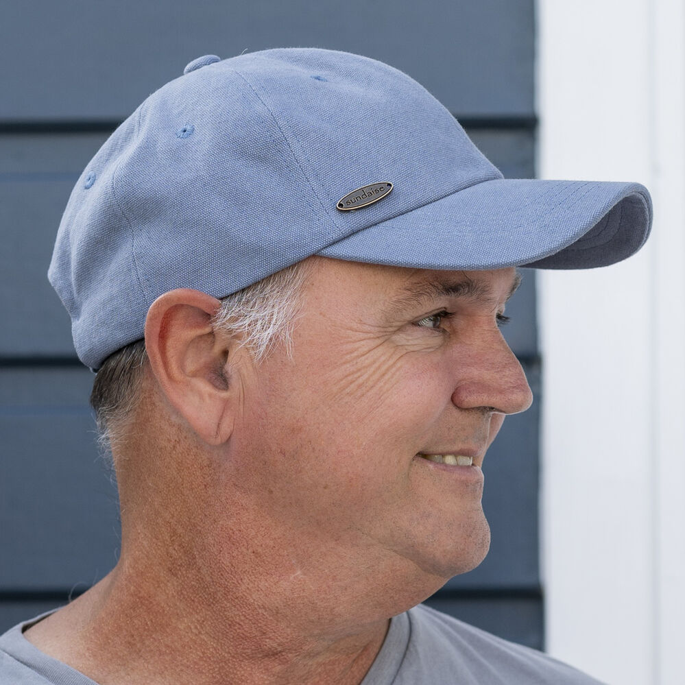 Sundaise | Unisex | Classic Cotton Washed Cap | Blue