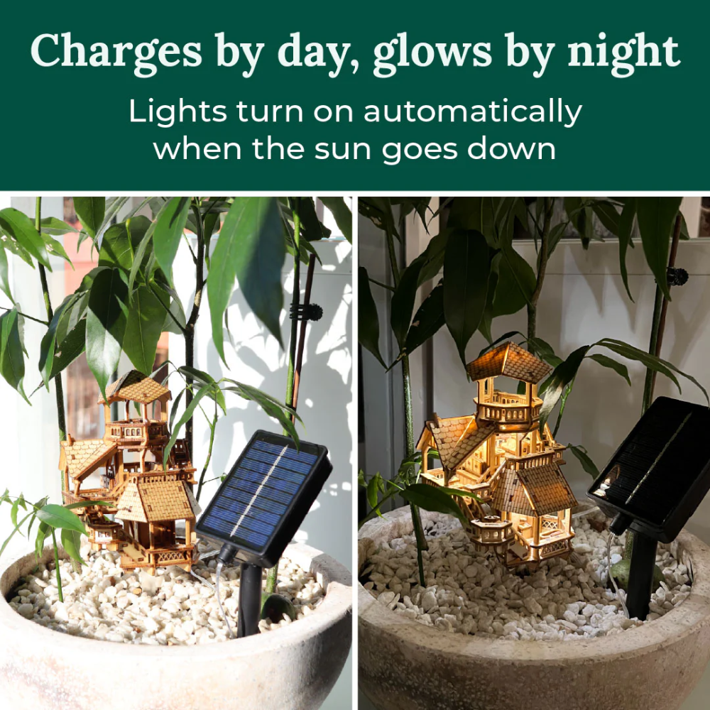 Tiny Treehouse Solar Lights