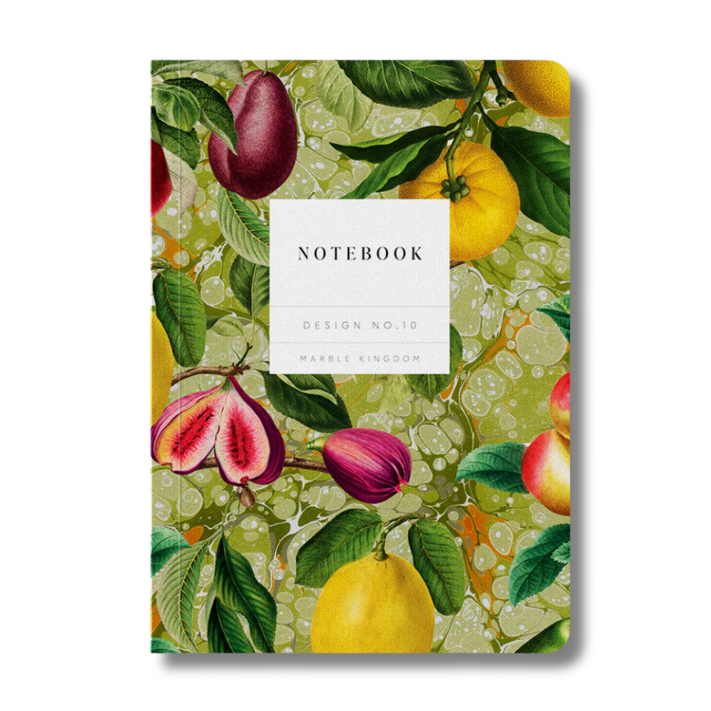 Marble Fruit Premium Paperback Notebook | A6