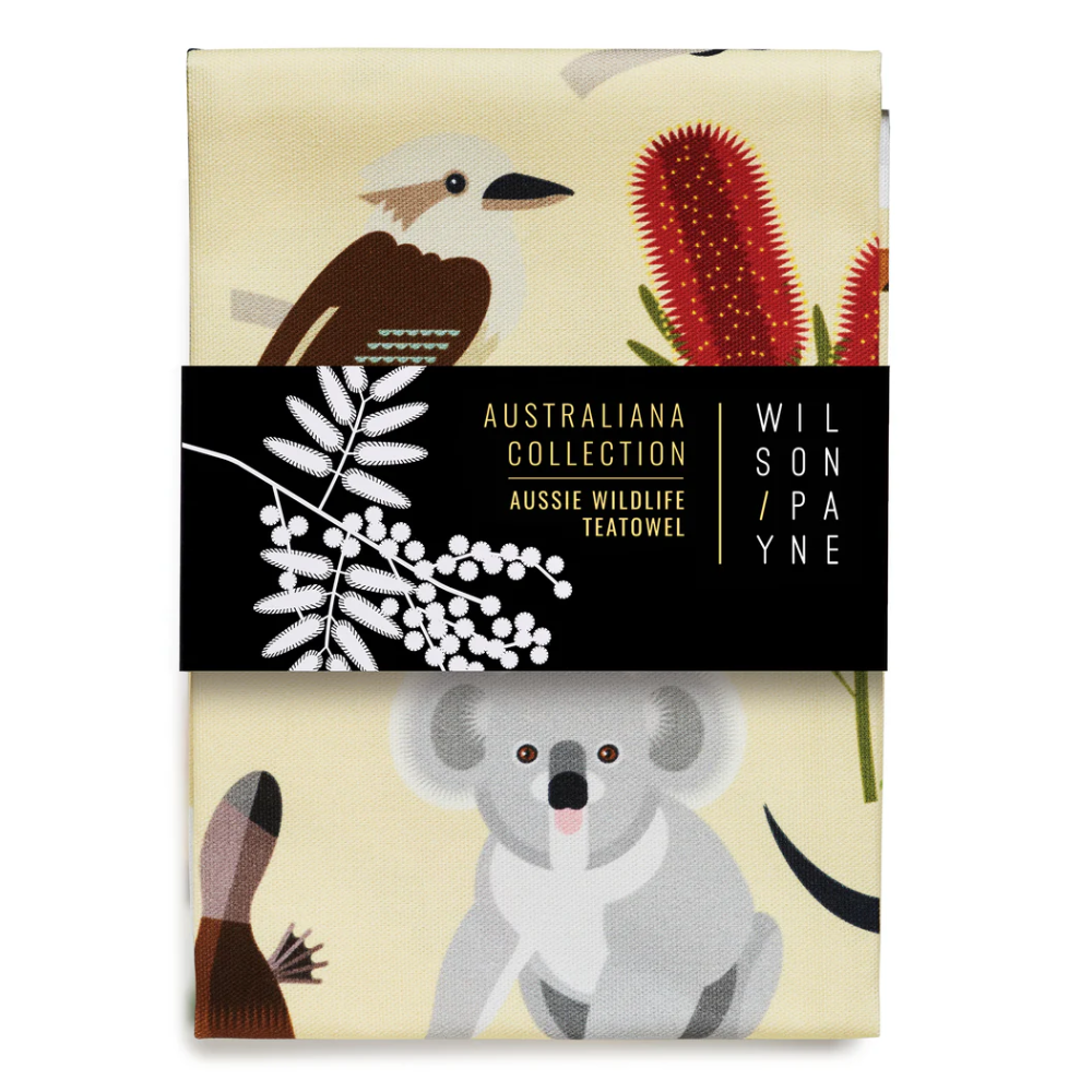 Wilson Payne Cotton Tea Towel | Aussie Wildlife