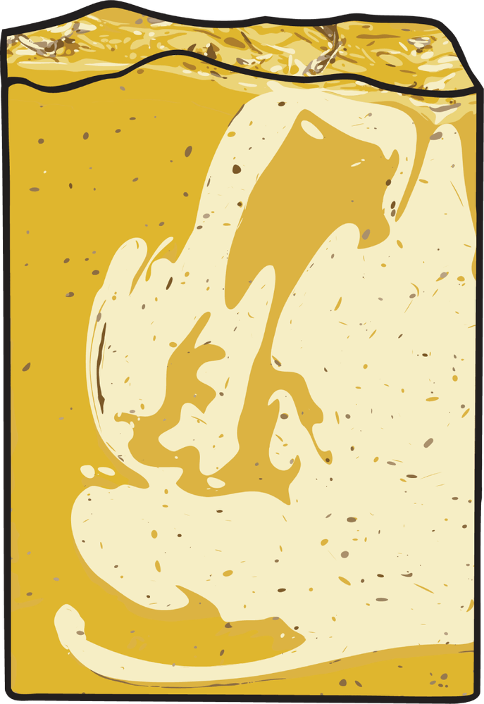 Wildflower & Honey Luxury Soap Bar with Shea Butter