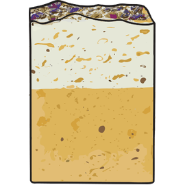 Sleep Easy Luxury Soap Bar with Lavender, Chamomile & Sandalwood