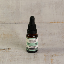 Dual-Phase Beard Oil: Rosemary • Cedarwood • Ylang Ylang • Patchouli