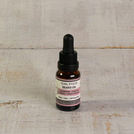 Dual-Phase Beard Oil: Cranberry • Juniper • Cypress • Sweet Orange