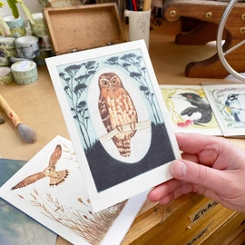 Greeting Card | Bridget Farmer | Southern Boobook