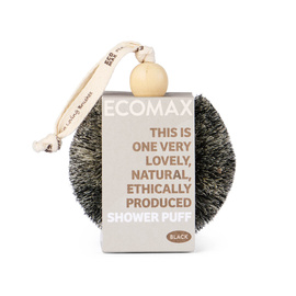 Ecomax | Sisal Shower Puff | Black