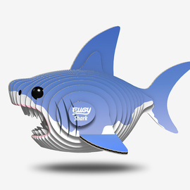 Eugy 019 Shark Cardboard Kit