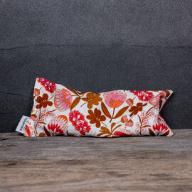 Washpool Heat Pillows- Native Bouquet Cream Australian Artist Fabric