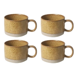 Mug Set | Robert Gordon | Mineral Mugs (Set of 4) | Citrine