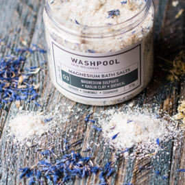 Lavender · Chamomile · Cedarwood Magnesium Bath Salts [M3]