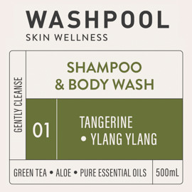 Tangerine · Ylang Ylang Shampoo & Body Wash [Size: 500ml] [01]