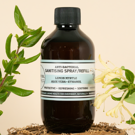 Anti-Bacterial Sanitising Spray - 50ml spray bottle + 200ml refill bottle  - Hand & Surface Sanitiser