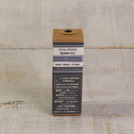Dual-Phase Beard Oil: Patchouli • Juniperberry • Cedarwood • Sweet Orange
