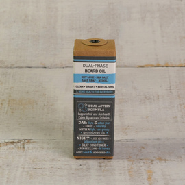 Dual-Phase Beard Oil: Key Lime • Sea Salt • Sage Leaf • Neroli