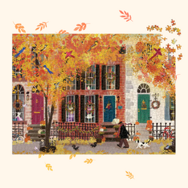 Puzzle | Autumn in the Neighbourhood | 1000 Piece