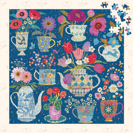 Puzzle | Potted Teacups | 500 Piece Foil
