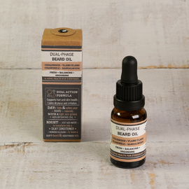 Dual-Phase Beard Oil: Cedarwood • Ylang Ylang • Chamomile • Sandalwood