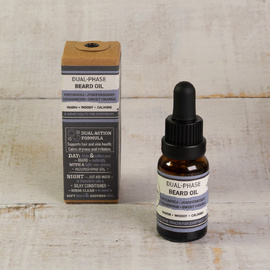 Dual-Phase Beard Oil: Patchouli • Juniperberry • Cedarwood • Sweet Orange