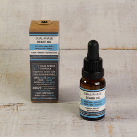 Dual-Phase Beard Oil: Key Lime • Sea Salt • Sage Leaf • Neroli