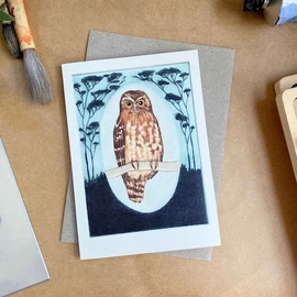 Greeting Card | Bridget Farmer | Southern Boobook