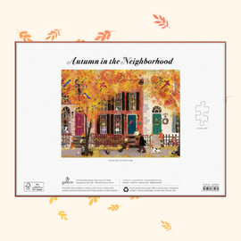 Puzzle | Autumn in the Neighbourhood | 1000 Piece