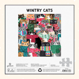 Puzzle | Wintry Cats | 500 Piece