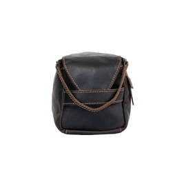 Leather Travel Wash Bag | Darwin | Brown
