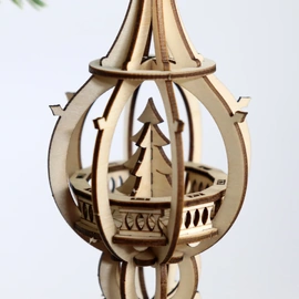 Tiny Treehouses | DIY Christmas Bauble Set | Happy Holidays