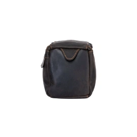 Leather Travel Wash Bag | Darwin | Brown