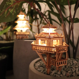 Woodland Outpost Tiny Treehouse