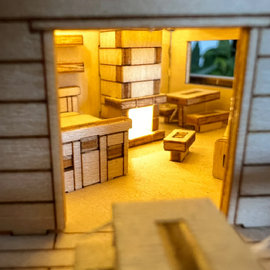 Woodland Outpost Tiny Treehouse