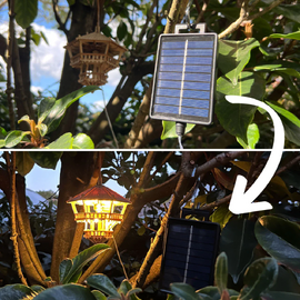 Tiny Treehouse Solar Lights