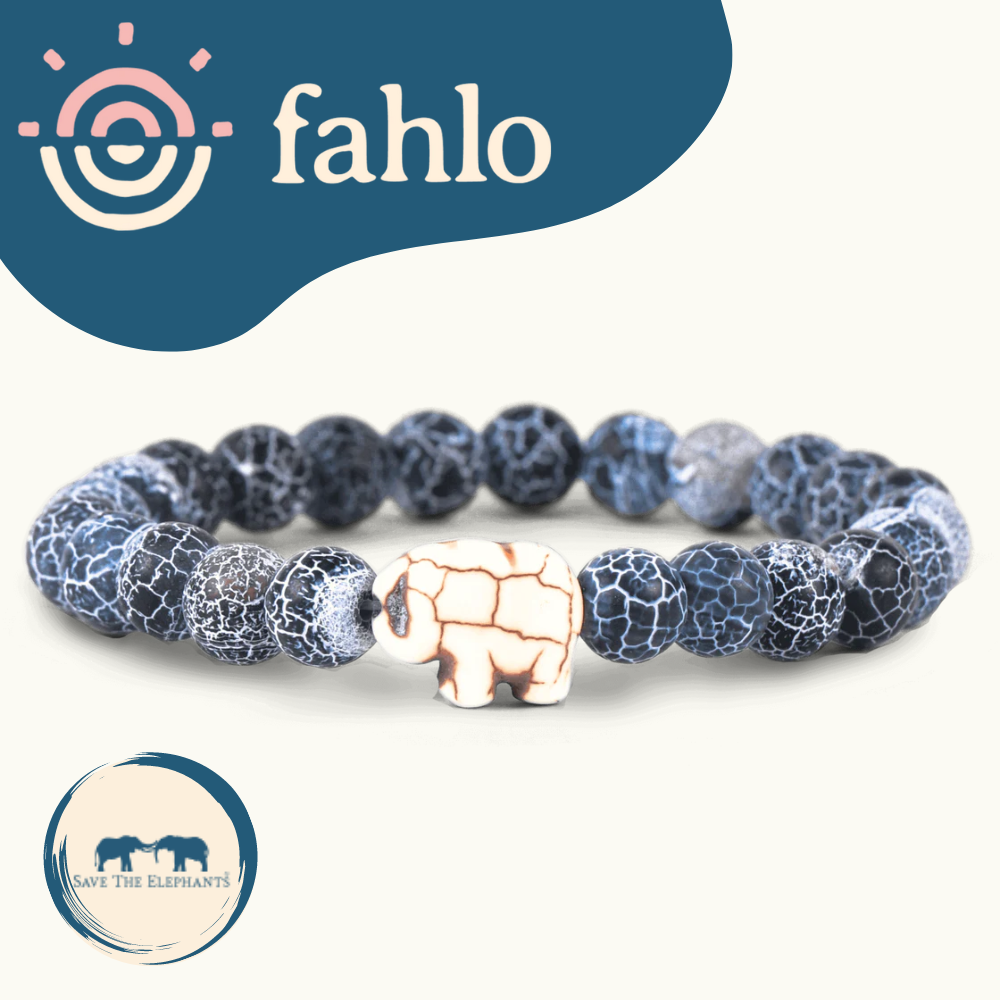 FAHLO ELEPHANT RIVERBLUE