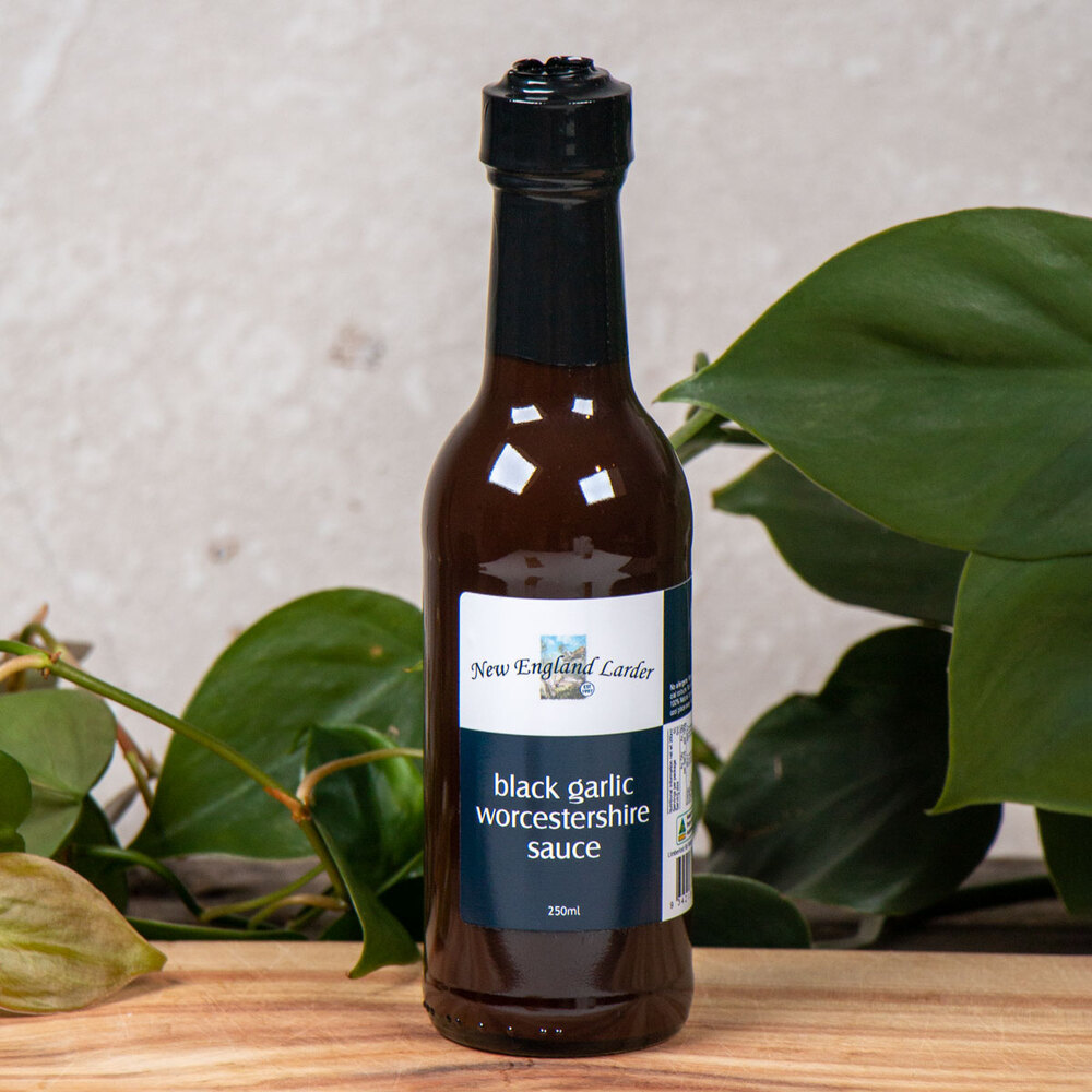 New England Larder Black Garlic Worcestershire Sauce