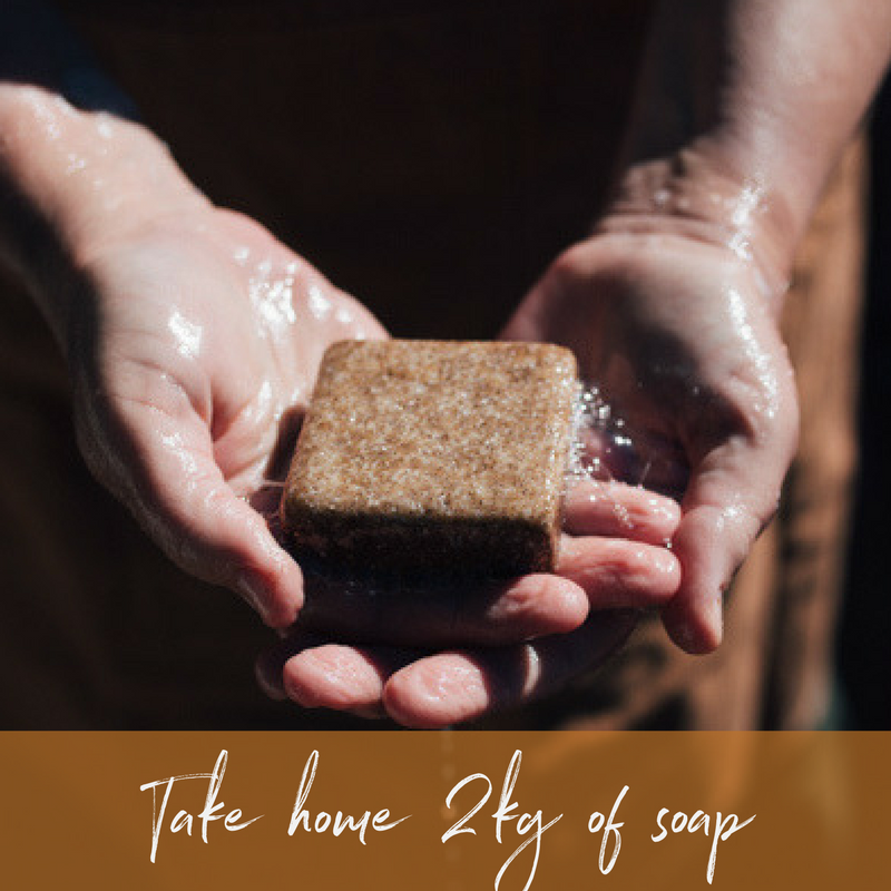 Learn to make soap at a soapmaking workshop