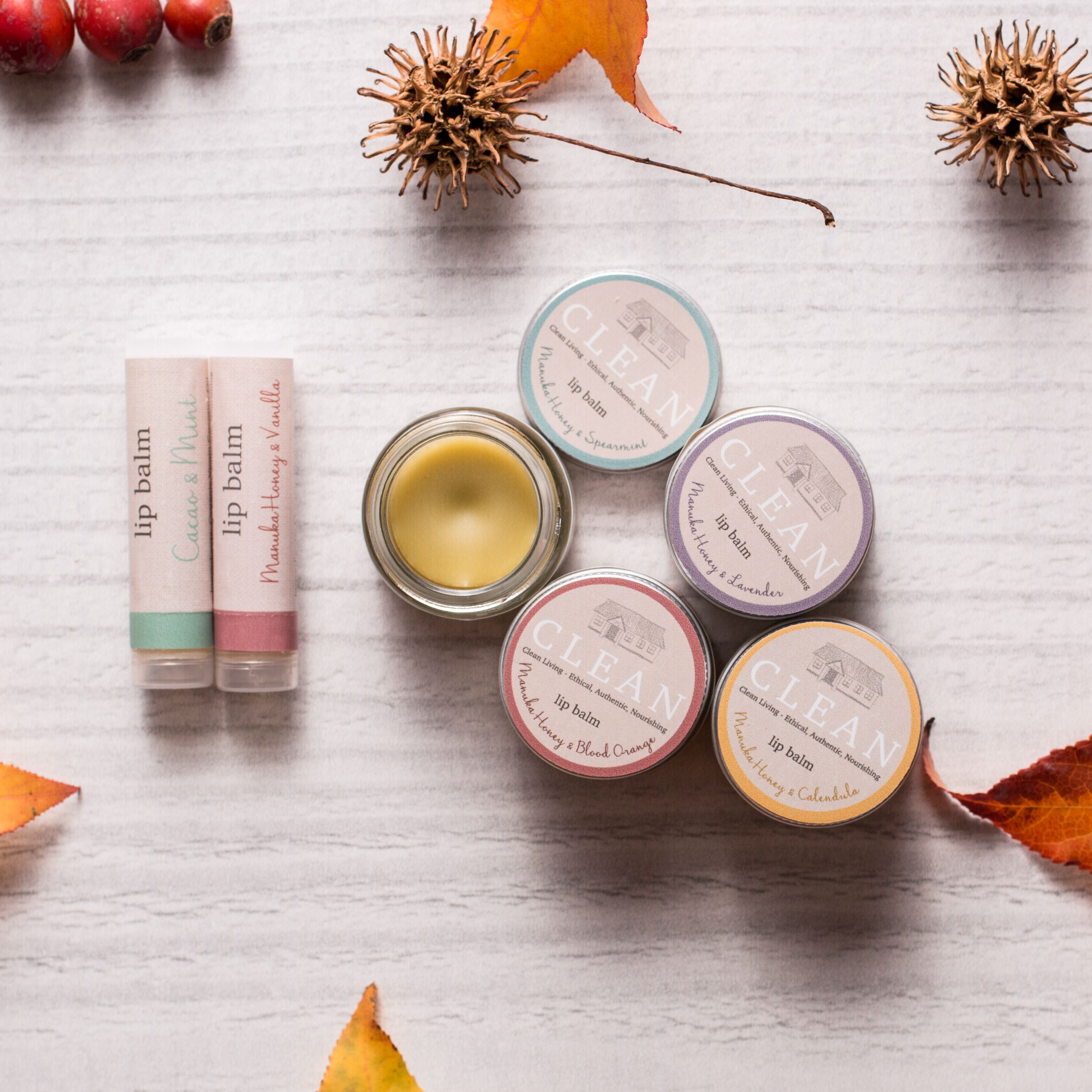 Try our lip balms this winter