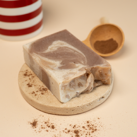 Luxury Soap Bar | Cinnamon Swirl