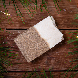 Sea Salt, Coffee and Mint Exfoliating Luxe Bar